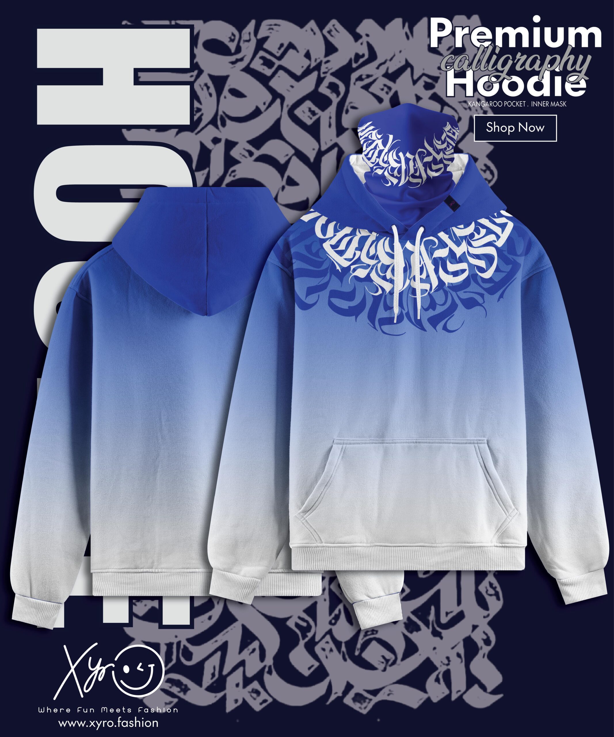 12-18-min Premium Calligraphy Hoodie by XYRO - Image 1