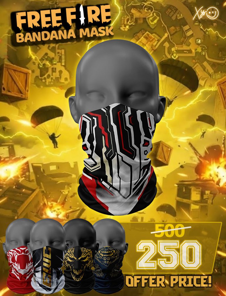 Mask 10 Bandana Masks – Free Fire Edition - Image 1
